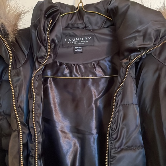 New Black XS coat by Laundry - Picture 2 of 10